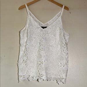 White House Black Market Lace Camisole